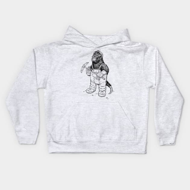 The Miner Kids Hoodie by AJIllustrates